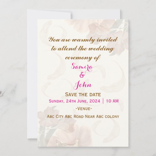 Weddenschappen Kaart (Voorkant)