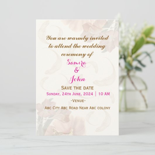 Weddenschappen Kaart (Staand voorkant)