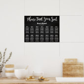Weddenschappen, kalligrafie, aangepaste kleuren poster (Keuken)