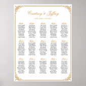 Weddenschappen, kalligrafie, aangepaste kleuren poster (Voorkant)