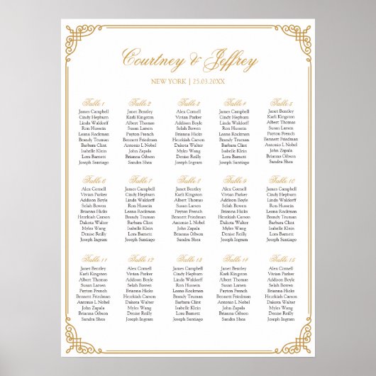 Weddenschappen, kalligrafie, aangepaste kleuren poster (Voorkant)