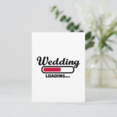 Weddenschappen laden briefkaart (Staand voorkant)