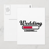 Weddenschappen laden briefkaart (Voorkant / Achterkant)