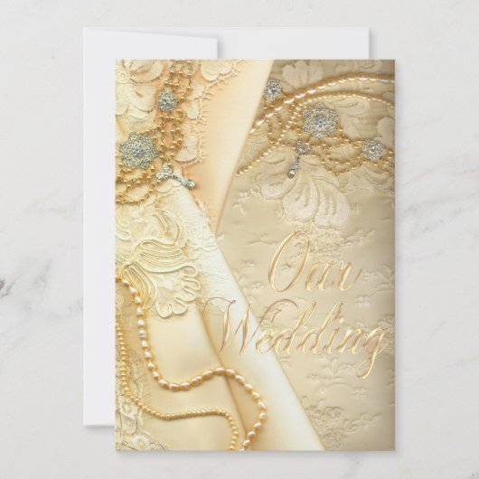  weddenschappen met een kant en oorspuwen kaart (Voorkant)
