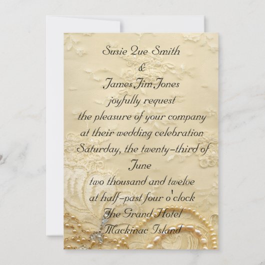 weddenschappen met een kant en oorspuwen kaart (Achterkant)