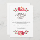 Weddenschappen met een ringzegen kaart (Voorkant / Achterkant)