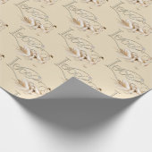 Weddenschappen met papierliefhebbers cadeaupapier (Hoek)