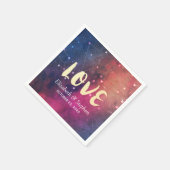 Weddenschappen met prachtige Star Nebula-constella Servet (Hoek)