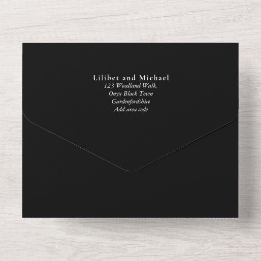 Weddenschappen met RSVP | BOHO Pampas Grass All In One Uitnodiging (Achterkant)