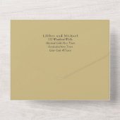 Weddenschappen met RSVP | BOHO Pampas Grass All In One Uitnodiging (Achterkant)