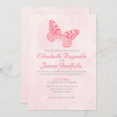  weddenschappen met vlinders kaart (Voorkant / Achterkant)