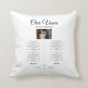 Weddenschappen Modern, Cute, Minimalist, Jubileum Kussen