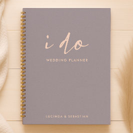Weddenschappen | Moderne minimale legant die ik do Planner