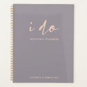 Weddenschappen | Moderne minimale legant die ik do Planner (Voorkant)
