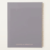 Weddenschappen | Moderne minimale legant die ik do Planner (Achterkant)