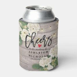 Weddenschappen naar liefdeshydrangea String Light  Blikjeskoeler