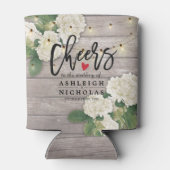 Weddenschappen naar liefdeshydrangea String Light Blikjeskoeler (Achterkant)