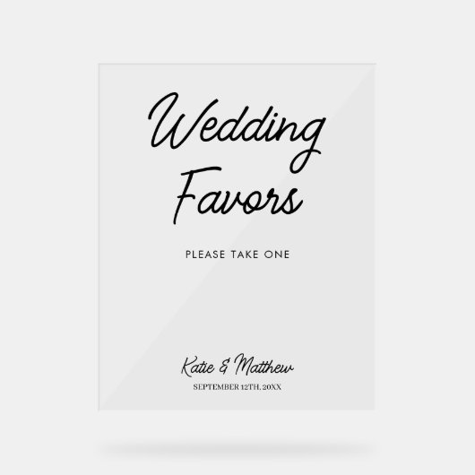 Weddenschappen nemen een minimalistisch pleidooi acryl bord (Voorkant)