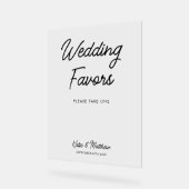 Weddenschappen nemen een minimalistisch pleidooi acryl bord (Hoek)