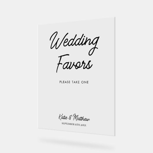 Weddenschappen nemen een minimalistisch pleidooi acryl bord (Hoek)