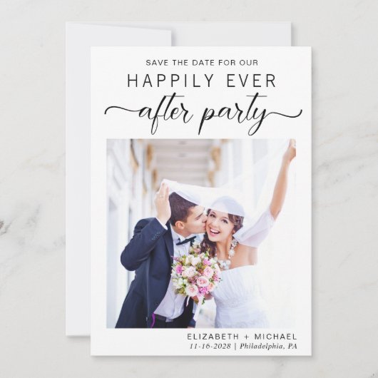 Weddenschappen Ontvangen Foto Save The Date (Voorkant)