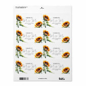 Weddenschappen Ontvangst mini champagne Label Favo (Full Sheet)