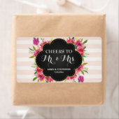 Weddenschappen Ontvangst Mini Champagne Label Flor (Insitu)