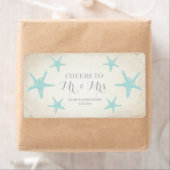 Weddenschappen Ontvangst Mini Champagne Label Star (Insitu)