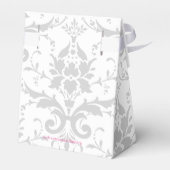 Weddenschappen-ontvangst ten gunste van Boxes-zilv Bedankdoosjes (Achterkant)