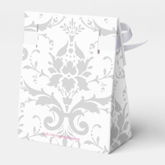 Weddenschappen-ontvangst ten gunste van Boxes-zilv Bedankdoosjes (Achterkant)