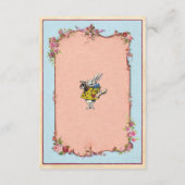 Weddenschappen Ontvangst Wonderland Bloedkonijn Informatiekaartje (Achterkant)