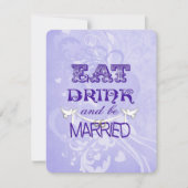 Weddenschappen op paars kaart (Voorkant)