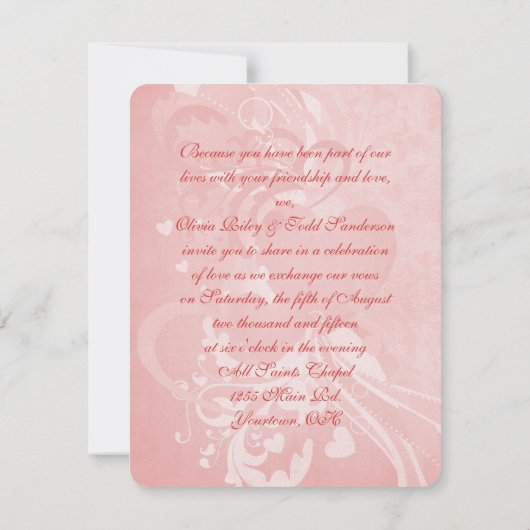 Weddenschappen op perziken kaart (Achterkant)