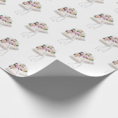 Weddenschappen op wit cadeaupapier (Hoek)