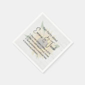 Weddenschappen op zonnebloemen en hout servet (Hoek)