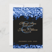 Weddenschappen Opvang blauwe lichten Kaart (Achterkant)