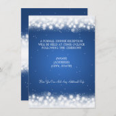 Weddenschappen Opvang Magic Sparkle Blue Kaart (Voorkant / Achterkant)