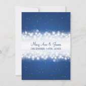 Weddenschappen Opvang Magic Sparkle Blue Kaart (Achterkant)