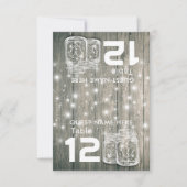 Weddenschappen Plaats Tafelnummer Hout Mason Jars (Voorkant)