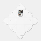 Weddenschappen Receptie aangepast 3 Foto collage Bedankdoosjes (Uitgevouwen)