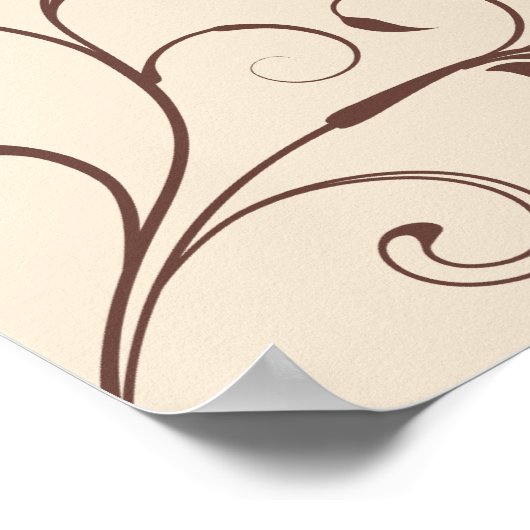 Weddenschappen-receptieschema - Standaardafmetinge Poster (Hoek)