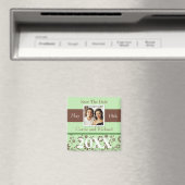Weddenschappen redden de Datum groene foto Magnet (Insitu (Vaatwasser))