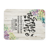 Weddenschappen redden de datum van de Planten Magneet (Horizontaal)