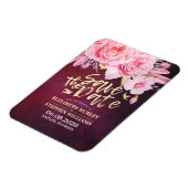 Weddenschappen redden de datum waarop Floral Feath Magneet (Linkerzijde)