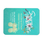 Weddenschappen redden de datum waarop gouden anana magneet (Horizontaal)