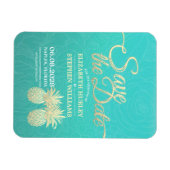 Weddenschappen redden de datum waarop gouden anana magneet (Horizontaal)