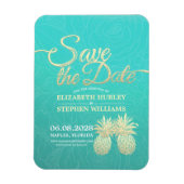 Weddenschappen redden de datum waarop gouden anana magneet (Verticaal)