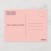 Weddenschappen redden de najaarsdag van de robok briefkaart (Achterkant)