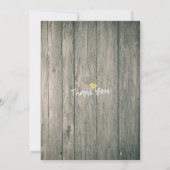 Weddenschappen Rehearsal Dinner Wood Jars String L Kaart (Achterkant)