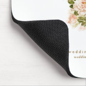 Weddenschappen Romantic Peach Roos Ampersand Muismat (Hoek)